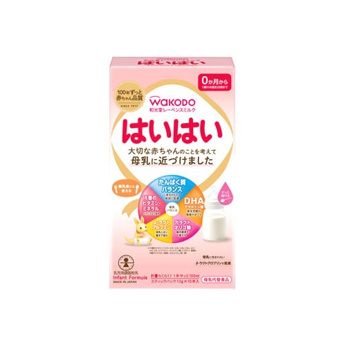和光堂 レーベンスミルク はいはい スティックパック 0か月から1歳のお