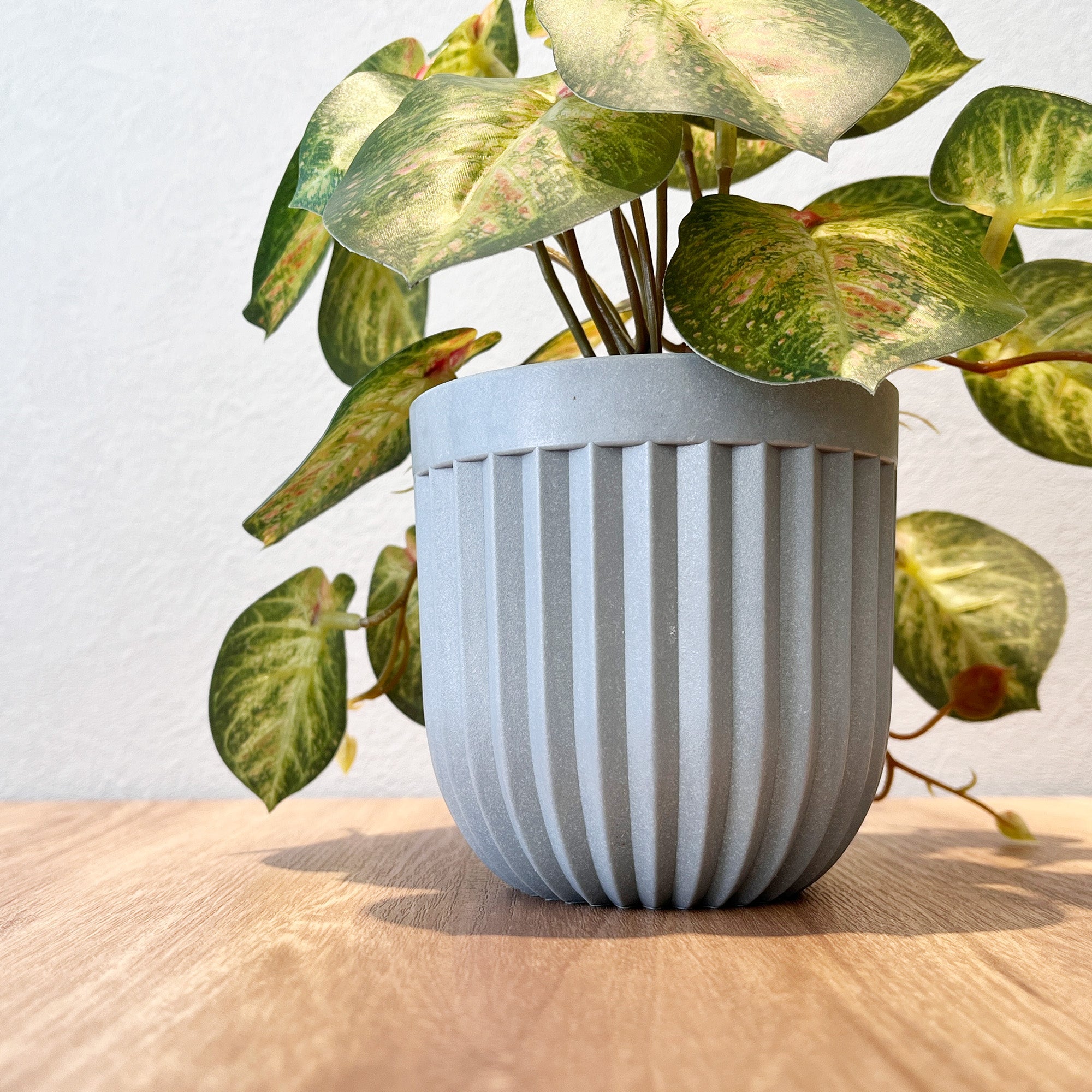 カラテア グレーポット-フェイクグリーン専用通販サイト – フェイク