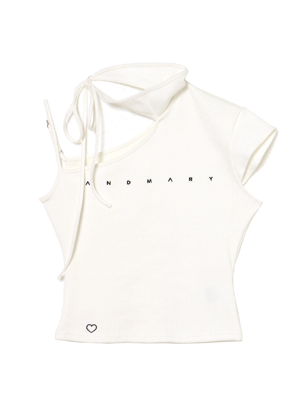 ANDMARY アンドマリー Mary logo choker Claire choker tops andmary