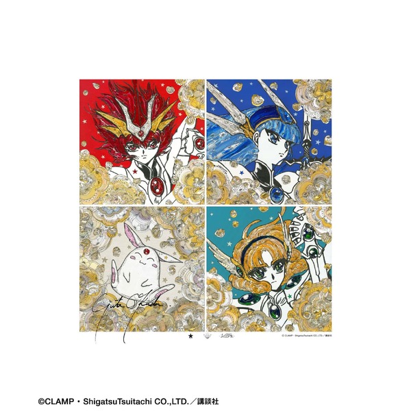 CLAMP「魔法騎士レイアース」「ツバサ」「CLOVER」がアートなアパレル