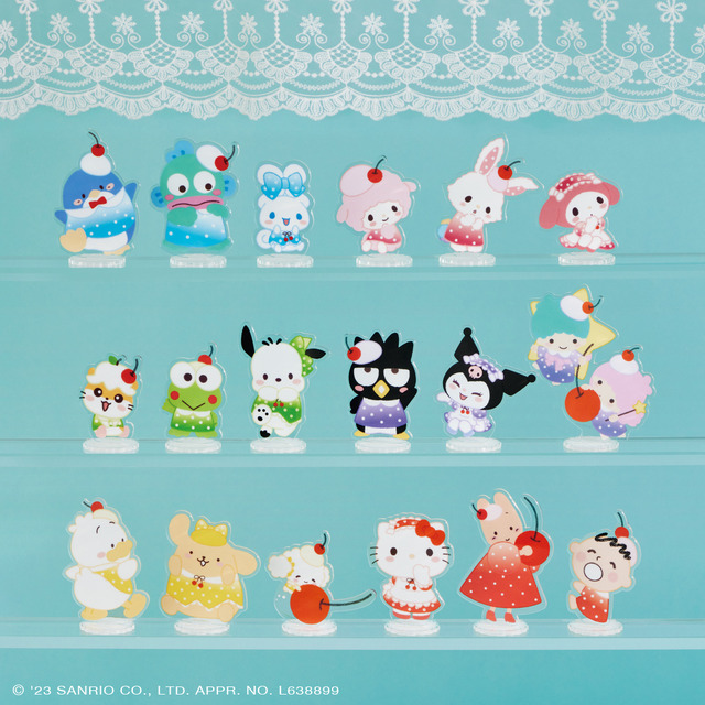 サンリオ」シナモン、クロミ、ハンギョドン…“推し色”のクリームソーダ