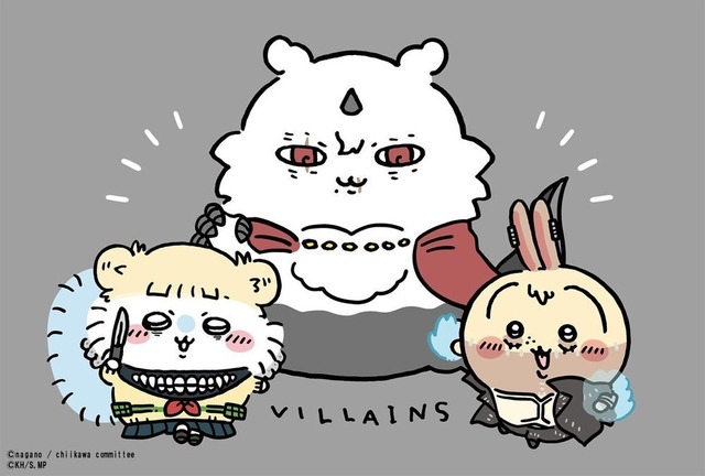 ヒロアカ」×「ちいかわ」2度目のコラボ！ ちいかわ達がオールマイトに