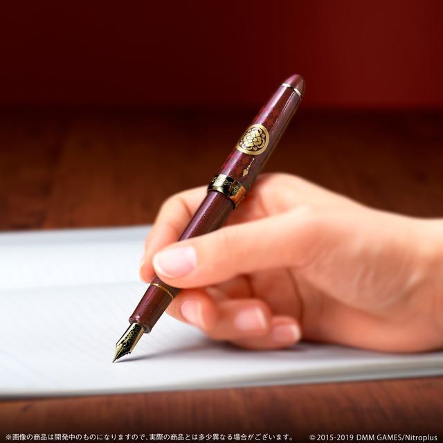 刀剣乱舞」加州清光が“万年筆”に!? 筆記具の老舗メーカーが生んだ