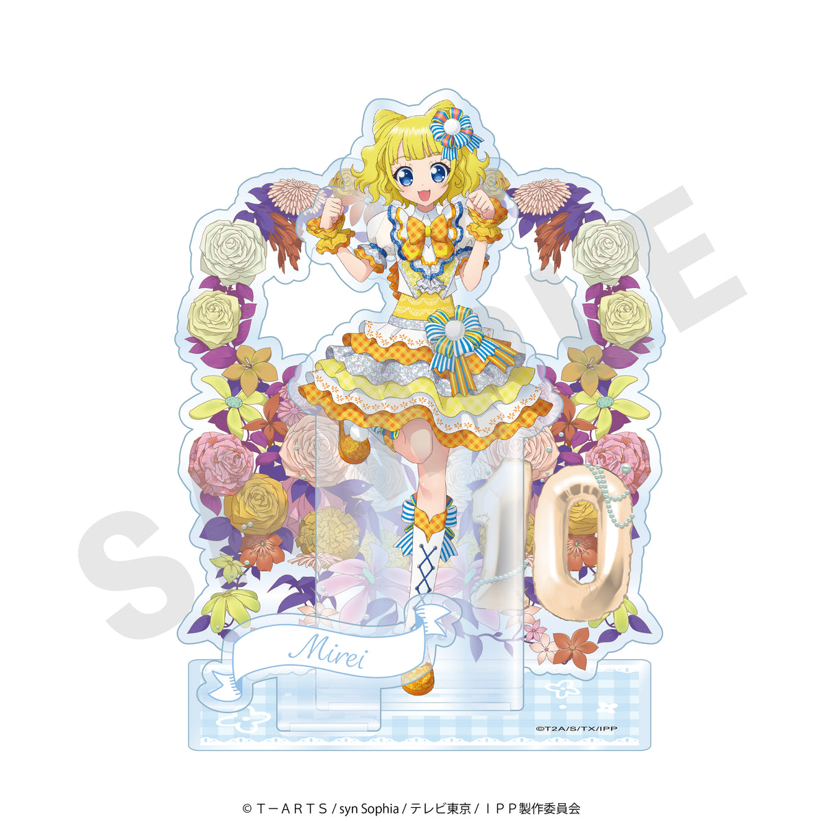 パ*中様 プリパラ台湾版プロモ みれぃ 裏版権絵 スプリングドリーム