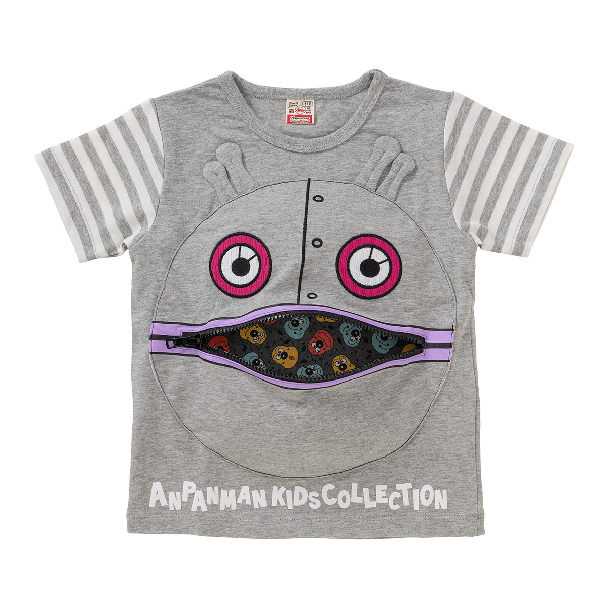 だだんだん顔ポケット半袖Tシャツ｜アイテム｜アンパンマンキッズ