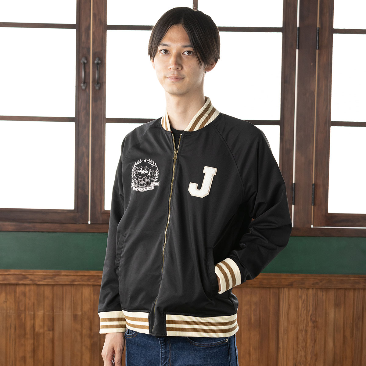 ジャムおじさんバイクスカジャン 大人｜アイテム｜アンパンマンキッズ