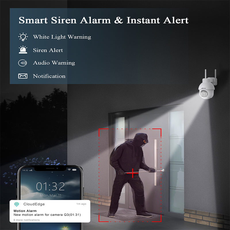 5MP Solar Security Camera | Hassle-Free Home Monitoring – ANRAN