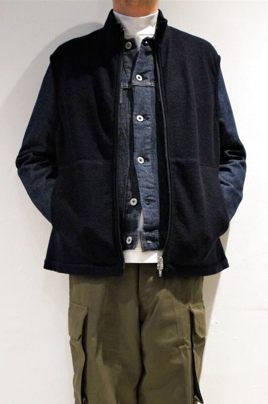 STILL BY HAND（スティルバイハンド） ウールパイルジップベストの通販