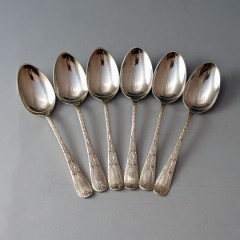 イギリス,ロンドン「ティースプーン6本セット」《アンティックかとう》