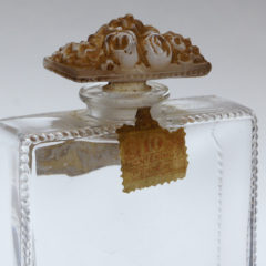 m*i様 ラリック Moulin Rouge 香水瓶 フロストガラス 花モチーフ m*i様