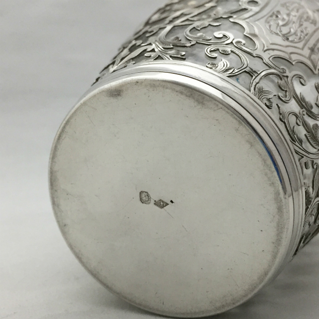 フランス「銀装飾 リキュールボトル」《アンティックかとう》