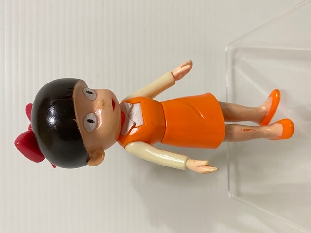 バンダイ☆1985年☆ゲゲゲの鬼太郎☆猫娘☆ソフビ人形 13