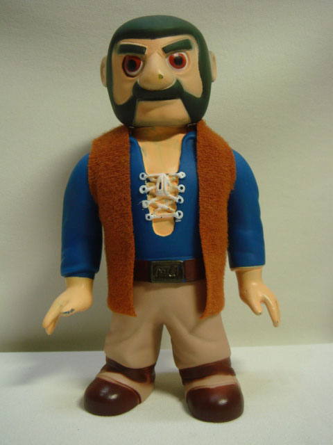 珍しい☆8時だよ！全員集合 ジャンボマックスのソフビ人形 ブルマァク