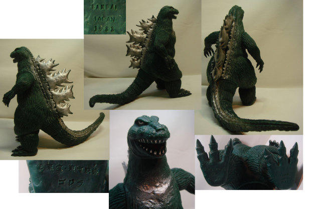 ゴジラ バンダイ1983 3個セット ゴジラ バンダイ1983 3個セット ゴジラ