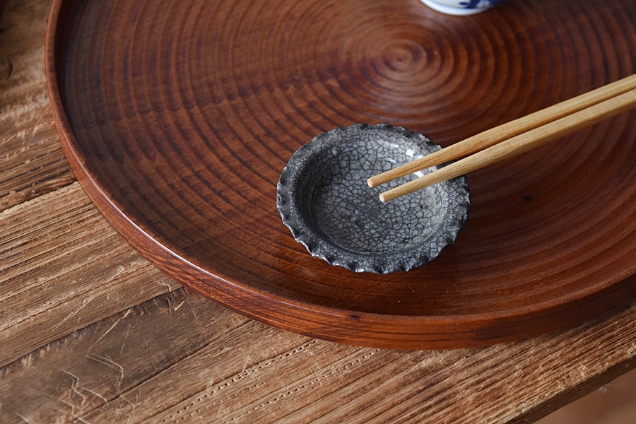 御深井焼 豆皿 5枚セット - 生活骨董と古布のアンティークショップ