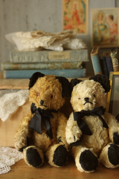 アンティークスーティータイプベア テディベア クマぬいぐるみ 東欧