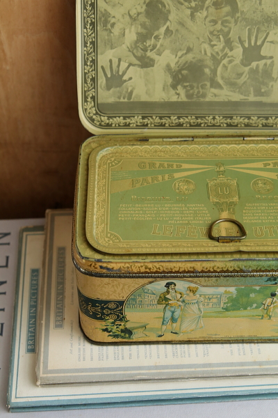 LU ビスケット缶 ヴィンテージティン缶 フランス アンティークス