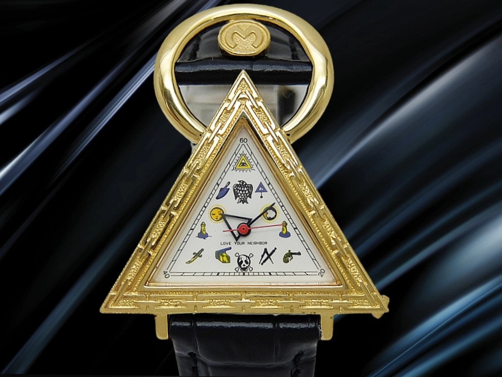 HB-0342| フリーメイソン フリーメーソン デザイン 秘密結社 GP/SS