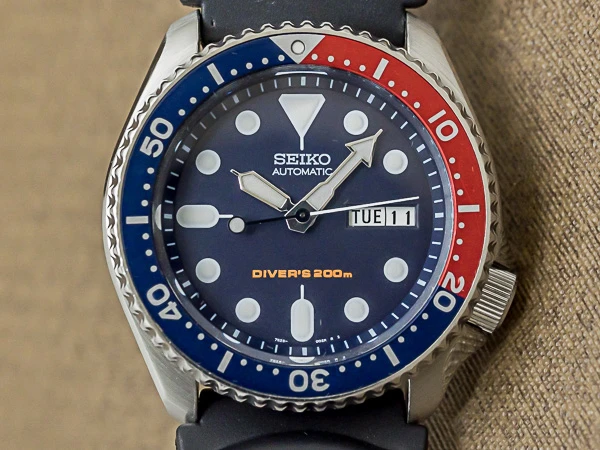 JA-2795| セイコー ダイバー 7S26-0020 赤青ベゼル ペプシ
