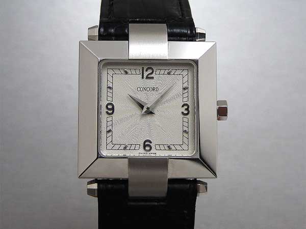 コンコルド CONCORD 18KWG スクエアケース 60-46-522 クオーツ | アン