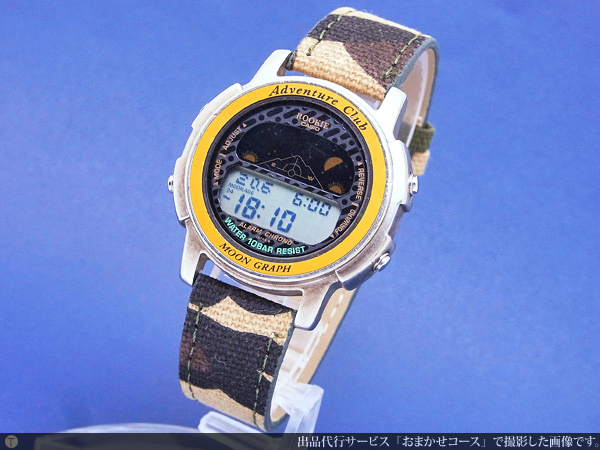 カシオ CASIO アドベンチャークラブ・ムーングラフ 月の見える方向
