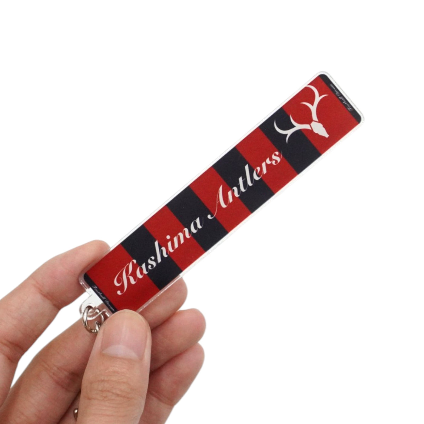 25タオルマフラーデザインアクリルキーホルダー（ストライプ） – 鹿島