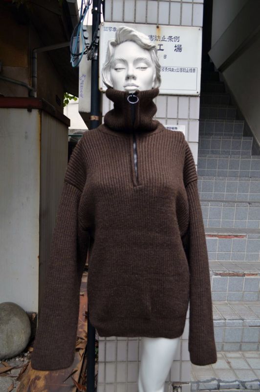 Acne Studios アクネ ストゥディオズ】ハーフジッププルオーバーニット