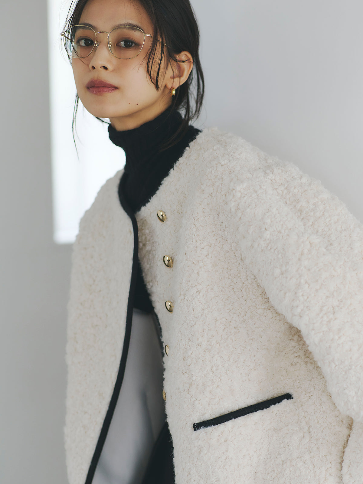 ECOPELパイピングボアジャケット