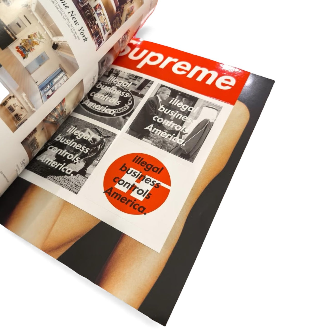 2005AW Supreme Book Vol 1 Japan Exclusive Magazine With Stickers