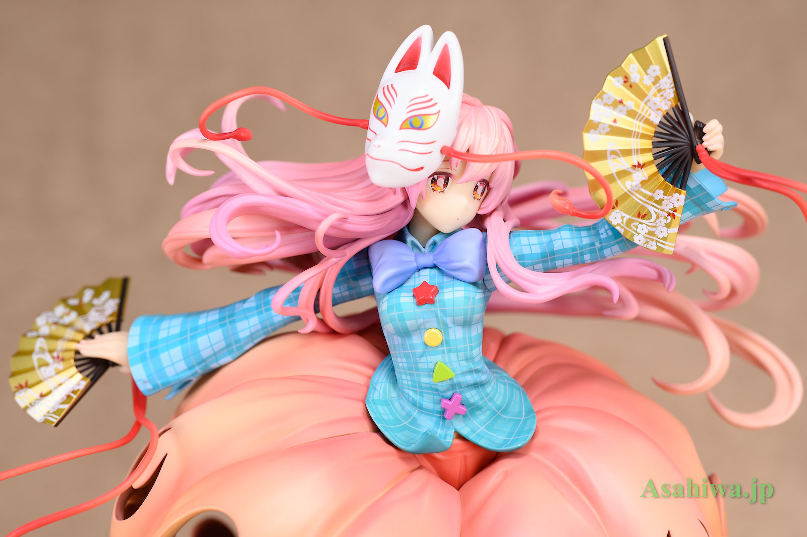 東方Project 秦こころ エクストラカラー ver. キューズQ 1/8 東方