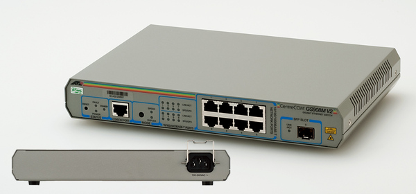 ASCII.jp：ギガ8ポート搭載したスイッチ「CentreCOM GS908M V2」