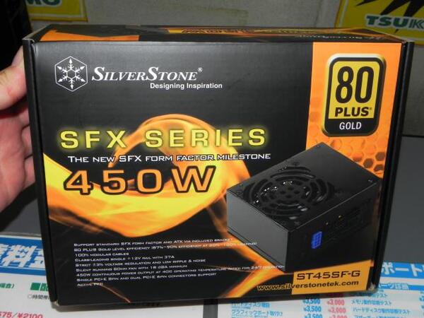 ASCII.jp：SFXでフルモジュラー、さらに80PLUS GOLDな450W電源が近日登場