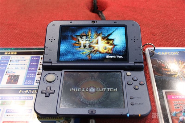 TGSでNewニンテンドー3DSで『モンハン4G』をいち早く遊んでみた