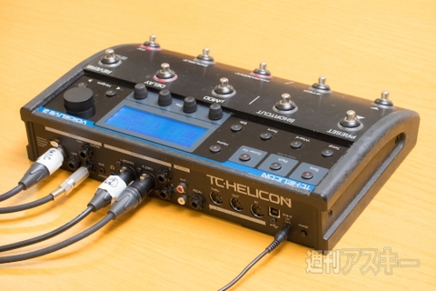 ひとりでハモれる魔法のツール『TC-Helicon VoiceLive 2』ROLLY×週アス