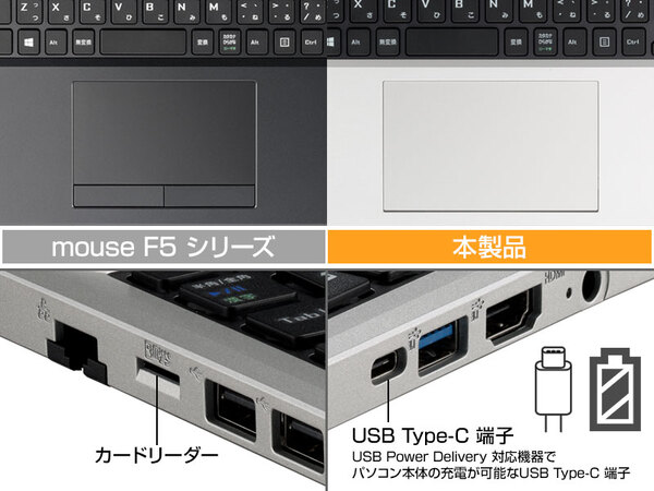 ASCII.jp：マウス、薄型・軽量で場所をえらばす使える第10世代Core i7