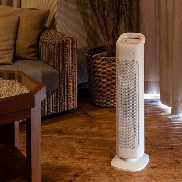 人感センサー付きスリムタワーヒーターが25％オフの7999円 - 週刊アスキー