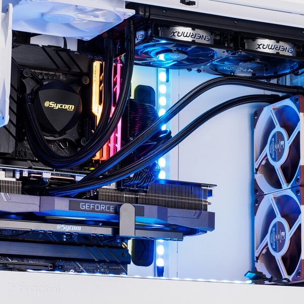 ASCII.jp：Core i9-12900K＆GeForce RTX 3080のデュアル水冷PC「G