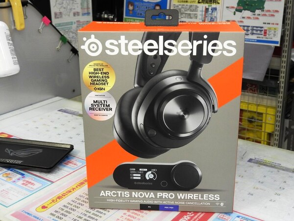 ASCII.jp：SteelSeriesのヘッドセット「Arctis Nova Pro Wireless」が