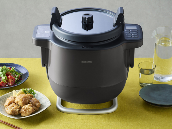 ASCII.jp：アイリスオーヤマ、回しながら調理する「自動かくはん式調理