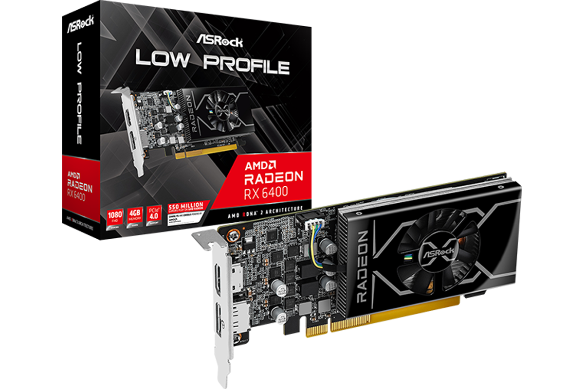 ASCII.jp：スリムPCに適したロープロファイル対応ビデオカード「RX6400