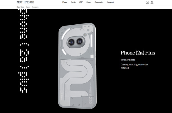 ASCII.jp：Nothing Phone (2a)に上位モデルの「Plus」登場