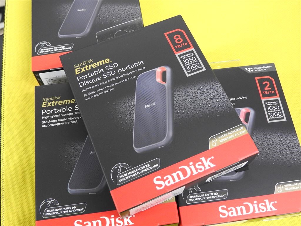 容量8TBでリード1050MB/秒のポータブルSSDが発売 - 週刊アスキー