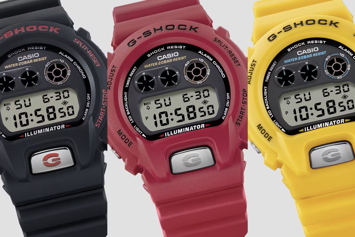 ASCII.jp：G-SHOCK“スラッシャー” 90年代のカラーを再現「DW-6900TR