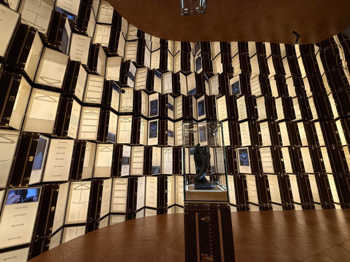 ルイ・ヴィトンのトランクで部屋を作っちゃった「フランスパビリオン