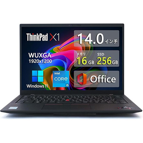 ThinkPad X1 Carbon Gen9が59,800円：第11世代i5/16GBの整備済み、今の