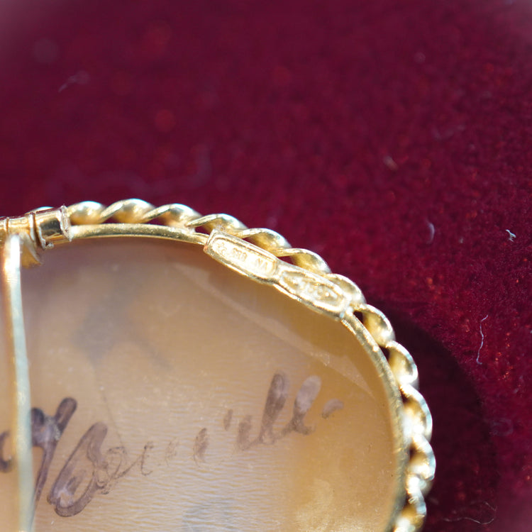 愛らしいカメオ ペンダントブローチ | 芦屋Antico