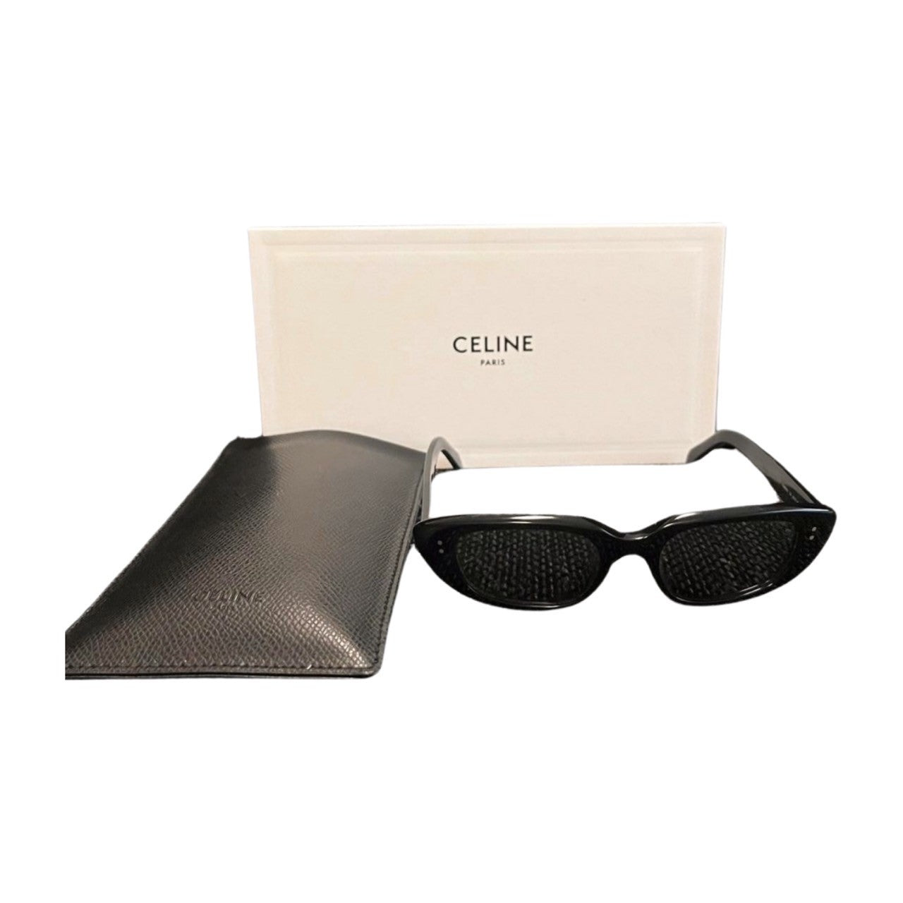 CELINE キャットアイ サングラス ブラック – ASPE.F