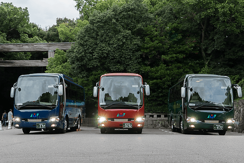 名鉄観光バス、新型中型観光バス「シオン（ZION）」を公開 三菱ふそう