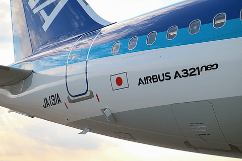 ANA、国内線向け新機材「エアバス A321neo」日本到着。9月12日の羽田