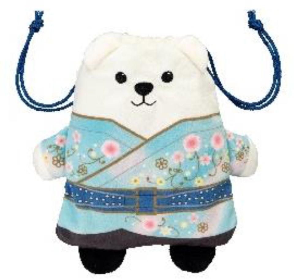 新品 羽生結弦 ANA YUZU フライトベア キーホルダー ポーチ 天と地と